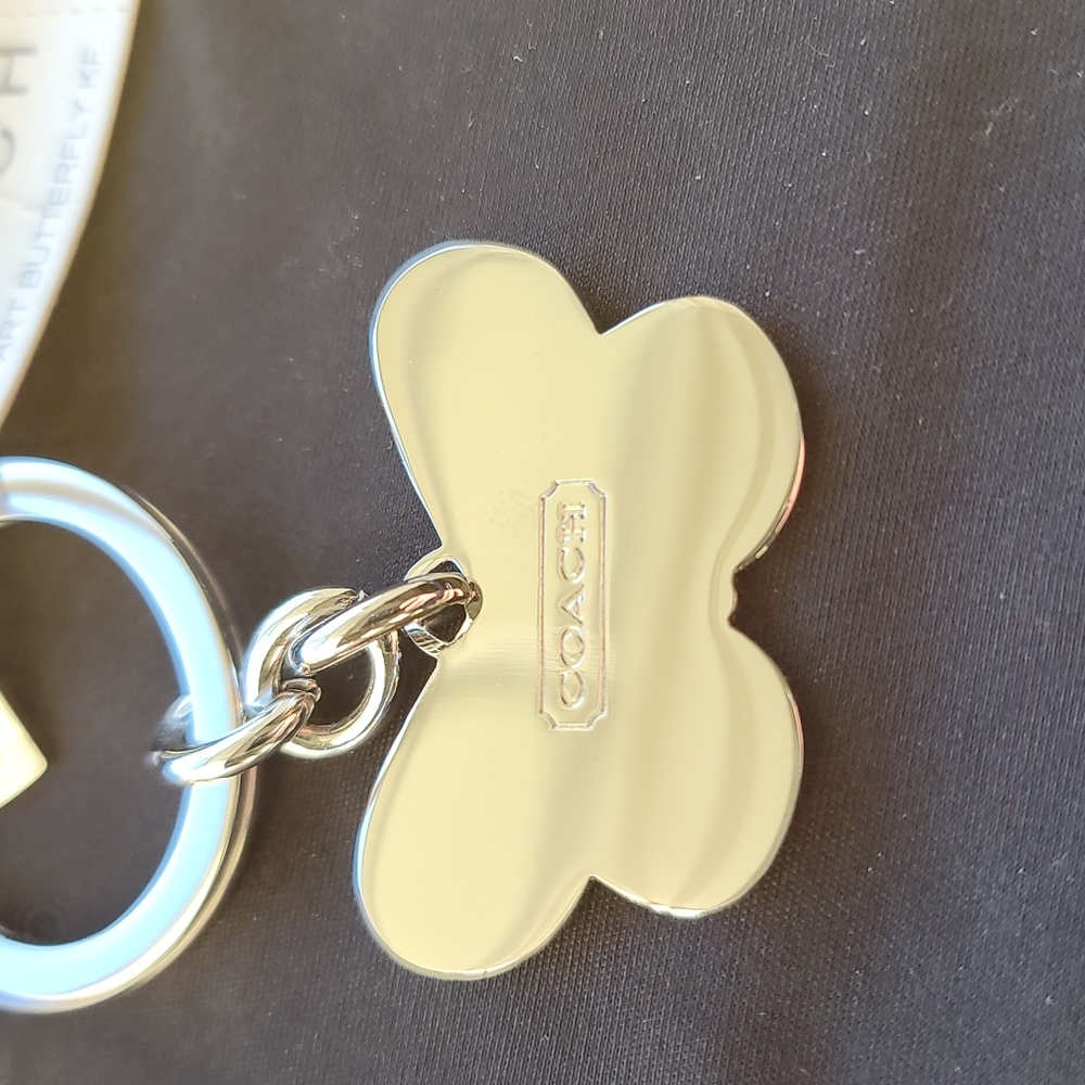 Coach Butterfly Keychain - Picture 9 of 9